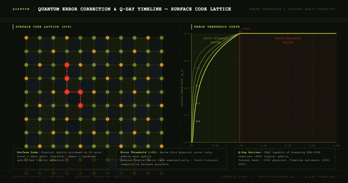 Quantum Error Correction Explained: What It Means for the Q-Day Timeline