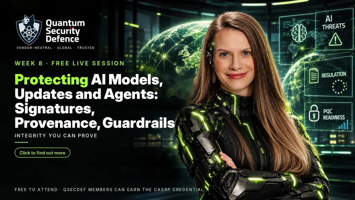 Week 8: Protecting AI Models, Updates and Agents: Signatures, Provenance, Guardrails