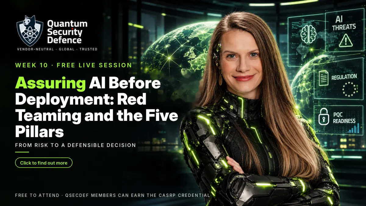 Week 10: Assuring AI Before Deployment: Red Teaming and the Five Pillars